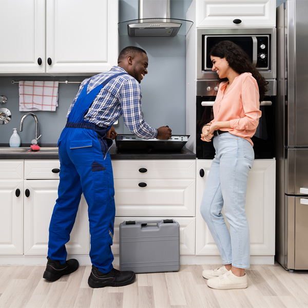 can you provide an estimate for cooktop repair before beginning any work in Seligman